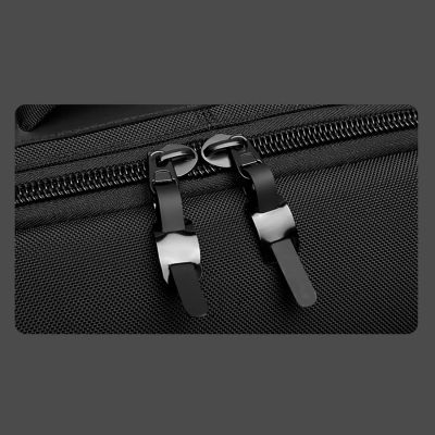 10. Wozinsky Premium 15,6'' Laptop-Rucksack/Tasche mit Riemen - Schwarz