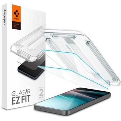 Spigen Glas.TR "Ez Fit" Panzerglas 2er-Pack für Samsung Galaxy A36 5G - Transparent