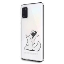Karl Lagerfeld Choupette Fun Case für Samsung A41 - Transparent