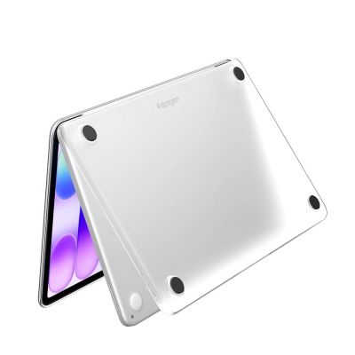 4. Spigen AirSkin Hülle für MacBook Neo 13" 2026 - Transparent Matt