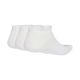 2. adidas Thin&Light Essentials Low Cut Socken, 3er-Pack, weiß JZ0533