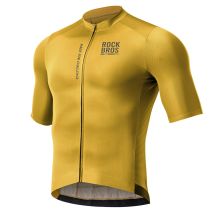 Rockbros 15120014024 ROAD TO SKY Herren-Radtrikot Kurzarm M - Gelb