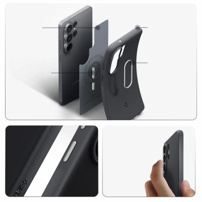 15. Spigen Nano Pop Mag MagSafe Hülle für Samsung Galaxy S26 Ultra - Schwarz