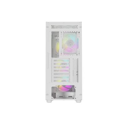 20. GENESIS DIAXID 605 ARGB MIDI-TOWER-GEHÄUSE MIT FENSTER, USB-C, WEISS