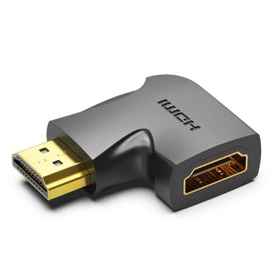 HDMI-Adapter Vention 270 Grad Stecker auf Buchse Vertikal Flach Schwarz