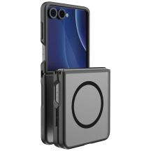 Uniq Veren AF Magclick Ladehülle für Samsung Galaxy Z Flip 8 - Schwarz