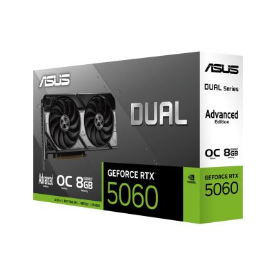 5. Grafikkarte ASUS DUAL RTX 5060 8GB OC Advanced