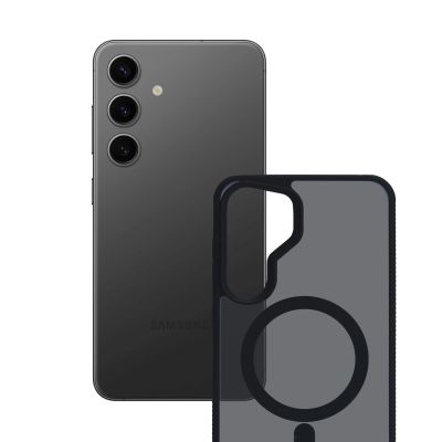 3mk Smoke MagCase Hülle mit MagSafe für Samsung Galaxy S24 – durchscheinend