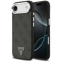 Guess 4G Triangle Logo MagSafe Hülle für iPhone 17 Air - Schwarz