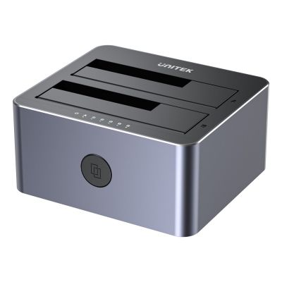 7. UNITEK 2X SATA 2,5"/3,5" USB 5GBPS HDD-Klonstation