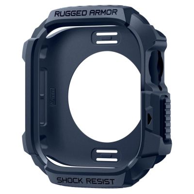 10. Spigen Rugged Armor Schutzhülle für Apple Watch 42 mm – Marineblau