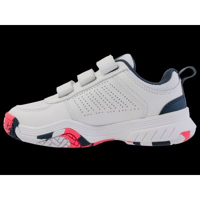 5. K-Swiss Sneakers COURTEXPRESS2STRAP WEISS/STARGAZER/NEON BLAZE-M (54495-129-M)