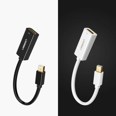 13. Ugreen MD112 10460 Mini DisplayPort (männlich) / HDMI (weiblich) FHD 1080p-Adapter – Weiß