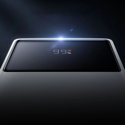 9. Baseus Star-Lord 10000mAh 22,5W Powerbank mit Digitalanzeige und 30cm USB-C 3A Kabel – Weiß