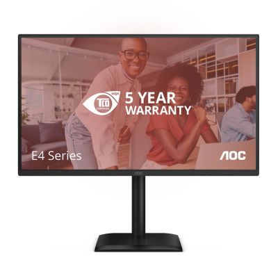24. AOC E4 Q27E4CV Computermonitor 68,6 cm (27") 2560 x 1440 px Quad HD LED Schwarz