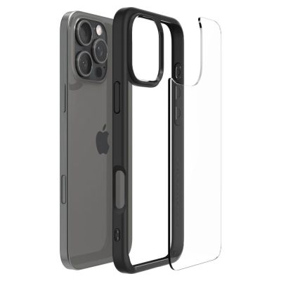 7. Spigen Ultra Hybrid-Hülle für iPhone 16 Pro Max – Mattschwarz