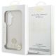 8. Guess Strass-Logo-Hülle mit rundem Logo für Samsung Galaxy S26 – Beige