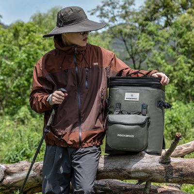 11. Rockbros Thermo-Rucksack mit Isolierung 20l - Grün