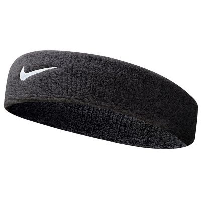 Nike Swoosh Stirnband in schwarz