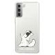 3. Karl Lagerfeld Choupette Fun Case für Samsung Galaxy S21+ - Transparent