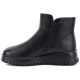 7. Bequeme Damen-Ankle-Boots mit Keilabsatz, schwarz, Potocki PT16396