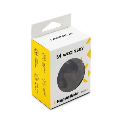 5. Wozinsky Magnetische Autohalterung für Armaturenbrett 360 Selbstklebend Schwarz (WMH-05)