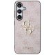 3. Guess 4G Big Metal Logo Hülle für Samsung Galaxy S24 - Rosa