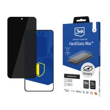 3mk HardGlass Max Privacy Schwarzes Sichtschutzglas für Samsung Galaxy S25 Edge