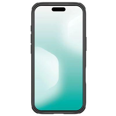 6. Nillkin Super Frosted Shield Pro Magnethülle kompatibel mit MagSafe für iPhone 17 Pro Max - Schwarz