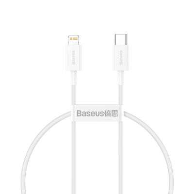 Baseus Superior Series USB-C / Lightning PD 20W 2 m Kabel - Weiß