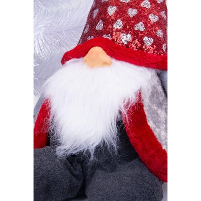 22. Weihnachtsmann im Schlaf, sitzend, 92 cm