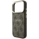 6. Guess Embossed 4G Classic MagSafe Hülle für iPhone 17 Pro / 18 Pro – Braun