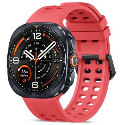Tech-Protect Silikon-Air-Armband für Samsung Galaxy Watch Ultra 47 mm – Rot
