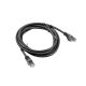 2. LANBERG PATCHKABEL KAT.6 FTP 2 M SCHWARZ FLUKE PASSED