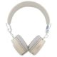 3. Guess Bluetooth-On-Ear-Kopfhörer ENC GUBH70PGTSPSE beige/beige genarbte klassische runde Form
