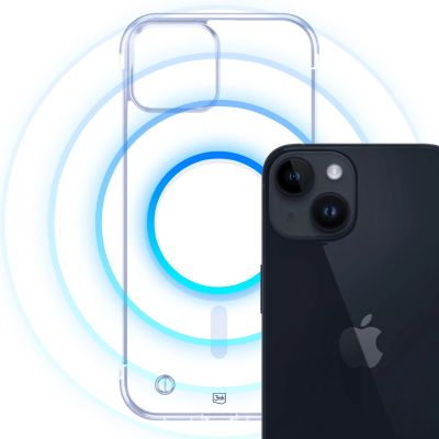 3. 3mk Just20g MagCase für iPhone 14 Plus - transparent