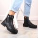 9. Isolierte Stiefeletten mit Tasche Potocki W WOL186 schwarz