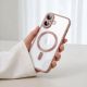 7. Tech-Protect MagFlex Hülle für iPhone 17 – Transparentes Rosa