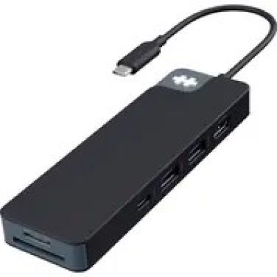 HYPER HD4102BKGL USB 3.2 Gen 1 (3.1 Gen 1) Typ-C 5000 Mbit/s Hubs und Hubs Schwarz