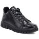 Damen-Ankle-Boots aus Lackleder, schwarz, Vinceza 133122