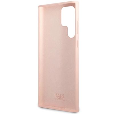7. Karl Lagerfeld KLHCS23LSNCHBCP S23 Ultra S918 Hardcase pink/pink Silikon Choupette