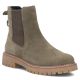 Damen-Lederstiefeletten im Chelsea-Stil khaki Filippo DBT7935