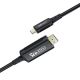 4. Acefast C1 USB-C/HDMI-Videokabel 4K 60 Hz HDR 1,8 m – Schwarz