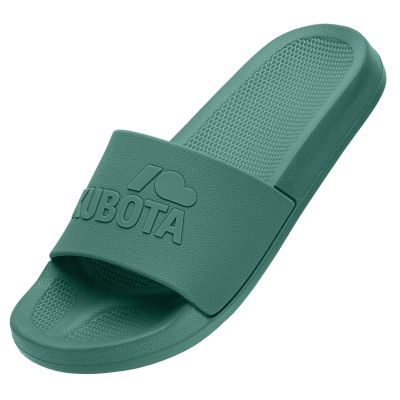 Kubota Basic Plain Pool Flip-Flops grün K25SS-101-001-18-1