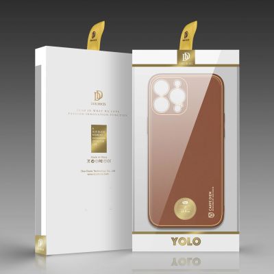 5. Dux Ducis Yolo Apple iPhone 14 Pro Brown