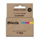 ACTIS KH-703CR Tinte (ersetzt HP 703 CD888AE; Standard; 12 ml; Farbe)
