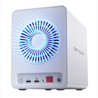 5. Orico 8848RC3 DAS-Serie 4-Bay 2,5" HDD/SSD-Festplattenarray – Weiß