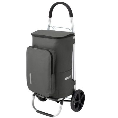PREMIUM-Einkaufswagen GRAU SEMI LINE