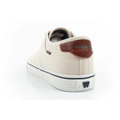 5. Wrangler Herren-Sneaker Calypso Derby, Freizeitschuhe in Ecru, modisch und bequem