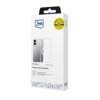 4. 3mk Clear MagCase für Samsung Galaxy S25 Edge – transparent